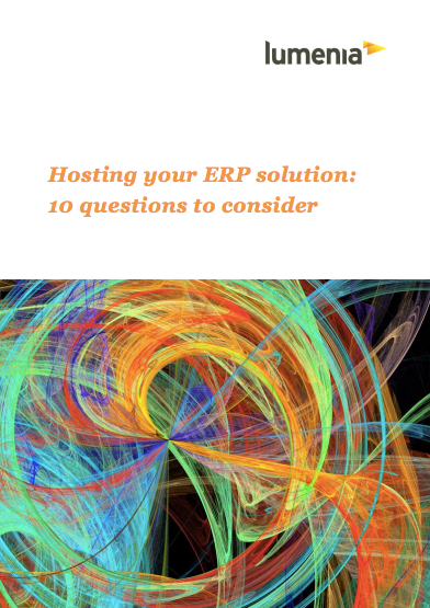 Hosting your ERP Solution: 10 questions to consider Cover