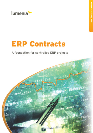 Contracts in ERP Projects from Lumenia Consulting