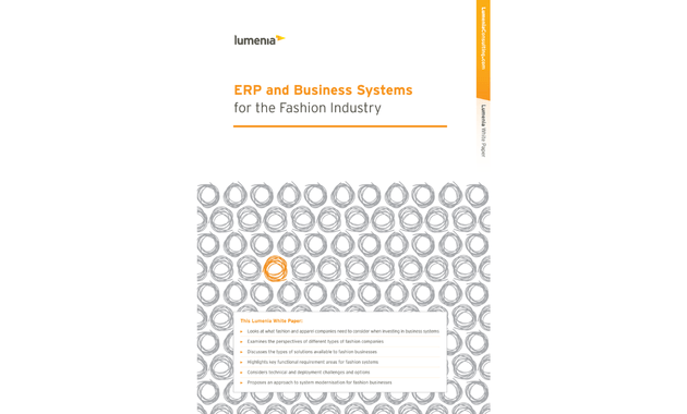 ​​ERP & Business Systems for the Fashion Industry