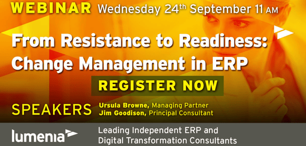 From Resistance to Readiness: Change Management in ERP Webinar