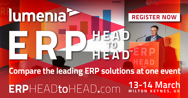 Compare erp solutions over 2 days at 1 event