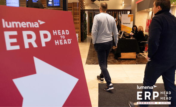 Attend the Lumenia ERP HEADtoHEAD event, 24-25 March 