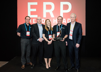 ERP HEADtoHEAD UK Best Vendor Winner 2018 - Columbus