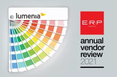 Lumenia ERPToday Annual Vendor Review 2021