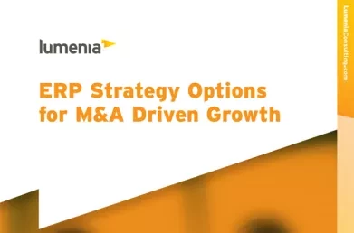 ERP Strategy for Merger and Acquisition  Driven Growth